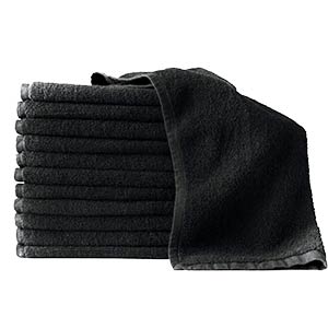 Product image for Partex Bleach Guard Legacy Dark Grey Towels 9 Pk