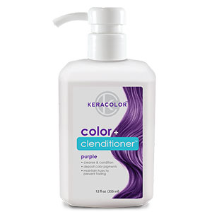 Product image for Keracolor Color + Clenditioner Purple 12 oz