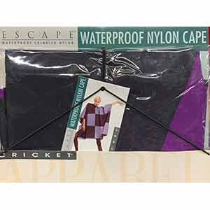 Product image for Cricket Waterproof Nylon Cape Wineberry/Black