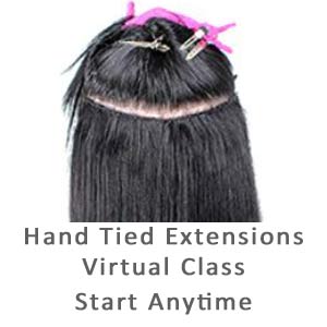 Product image for Babe Hand Tied Weft Extension Virtual Course