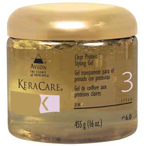 Product image for KeraCare Clear Protein Styling Gel 16 oz