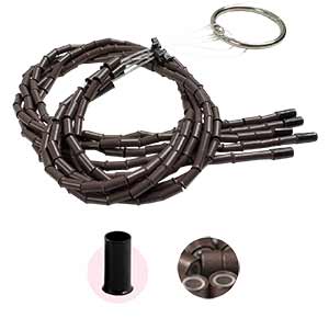 Product image for Babe Milk Chocolate Quick Change Flare 5 Strand