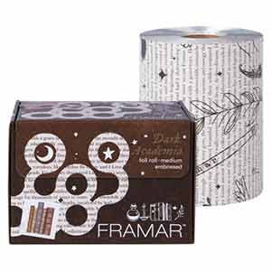 Product image for Framar Dark Academia Embossed Foil Roll 320 Ft