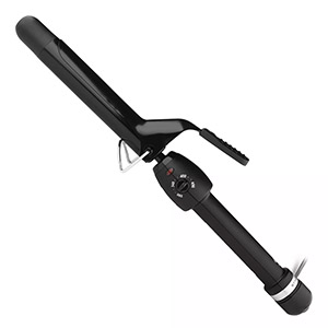 Product image for Stylecraft Black Gold Ceramic Curling Iron 1