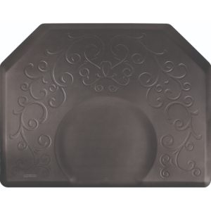 Product image for Smart Step Elite Bella 4'x5' Black Mat