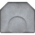 Product image for Smart Step Granite Rectangle 4'x4.5' Slate Mat