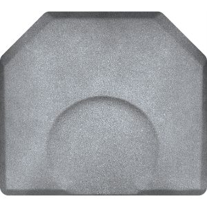 Product image for Smart Step Granite Rectangle 4'x4.5' Slate Mat