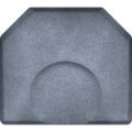 Product image for Smart Step Granite Rectangle 4'x4.5' Sapphire Mat