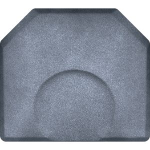 Product image for Smart Step Granite Rectangle 4'x4.5' Sapphire Mat