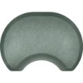Product image for Smart Step Granite Round 2.5'x3.5' Sage Mat