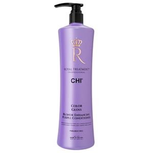Product image for CHI Royal Blonde Enhancing Purple Conditioner 32oz